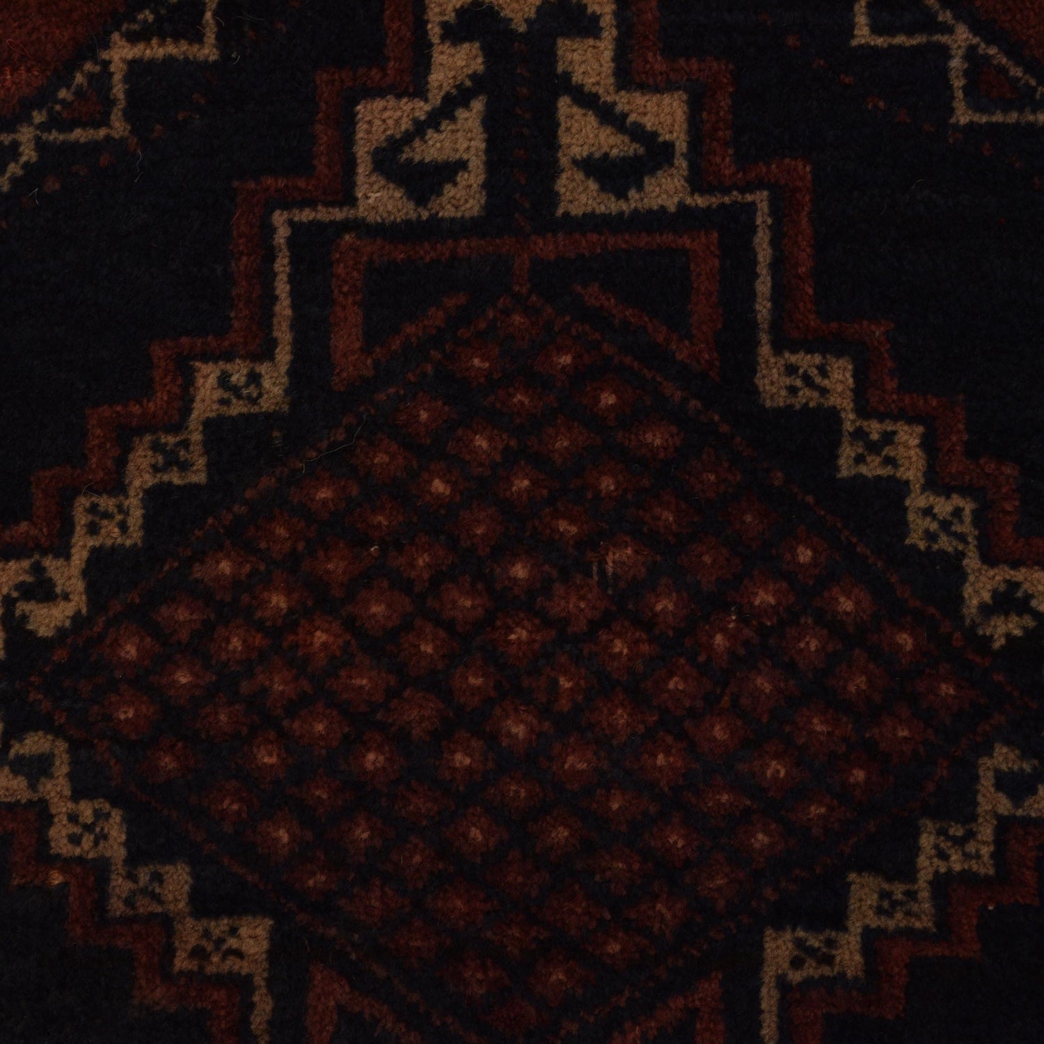 Traditional Baloch Rug 3' 7" x 6' 1" (ft) - No. G35814