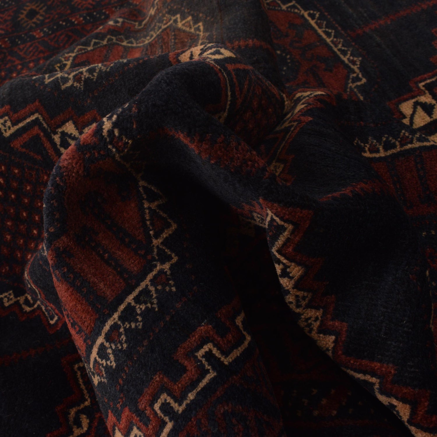 Traditional Baloch Rug 3' 7" x 6' 1" (ft) - No. G35814