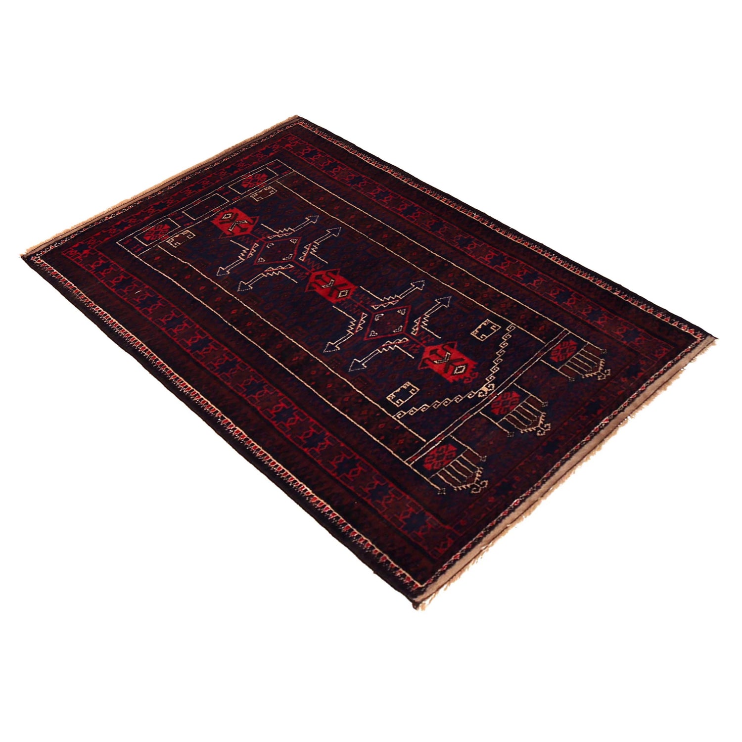 Prayer Rug 3' 0" x 5' 2" (ft) - No. G35856