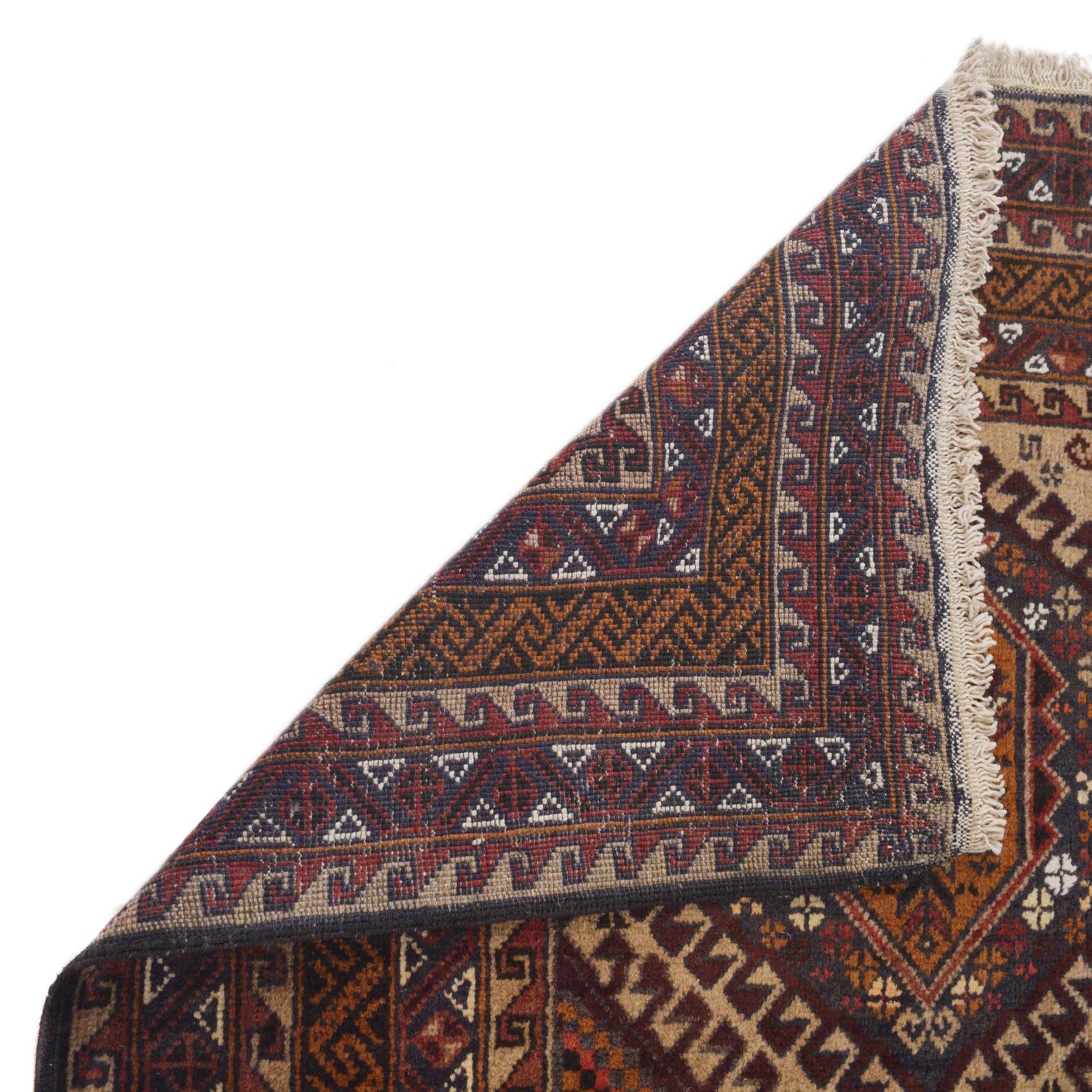 Multi Color Baluchi Rug 3' 1" x 4' 9" (ft) -No G35858
