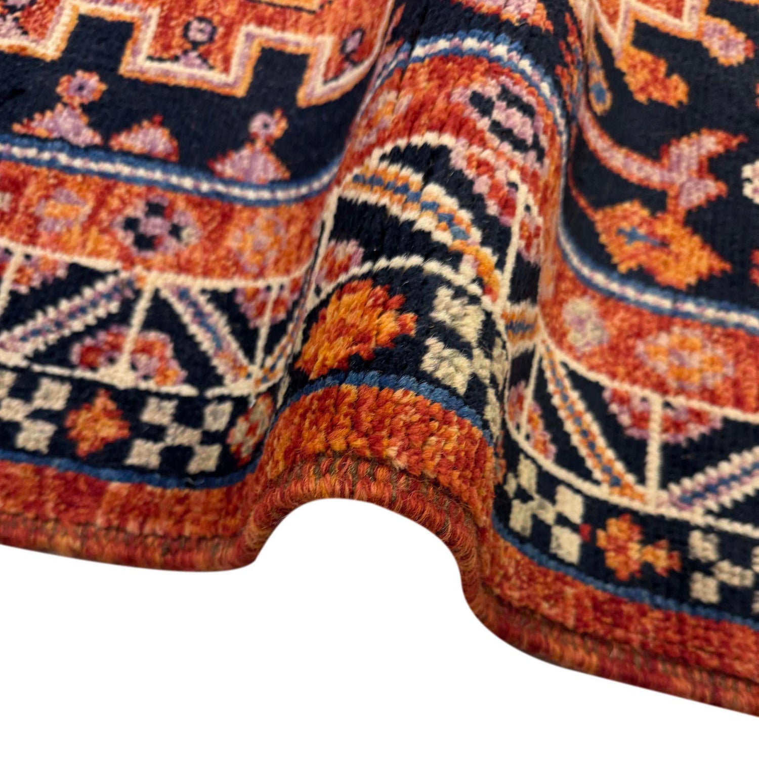 Persian Shirazi Design Rug 7' 11 x 9' 9 (ft) - No. G36509