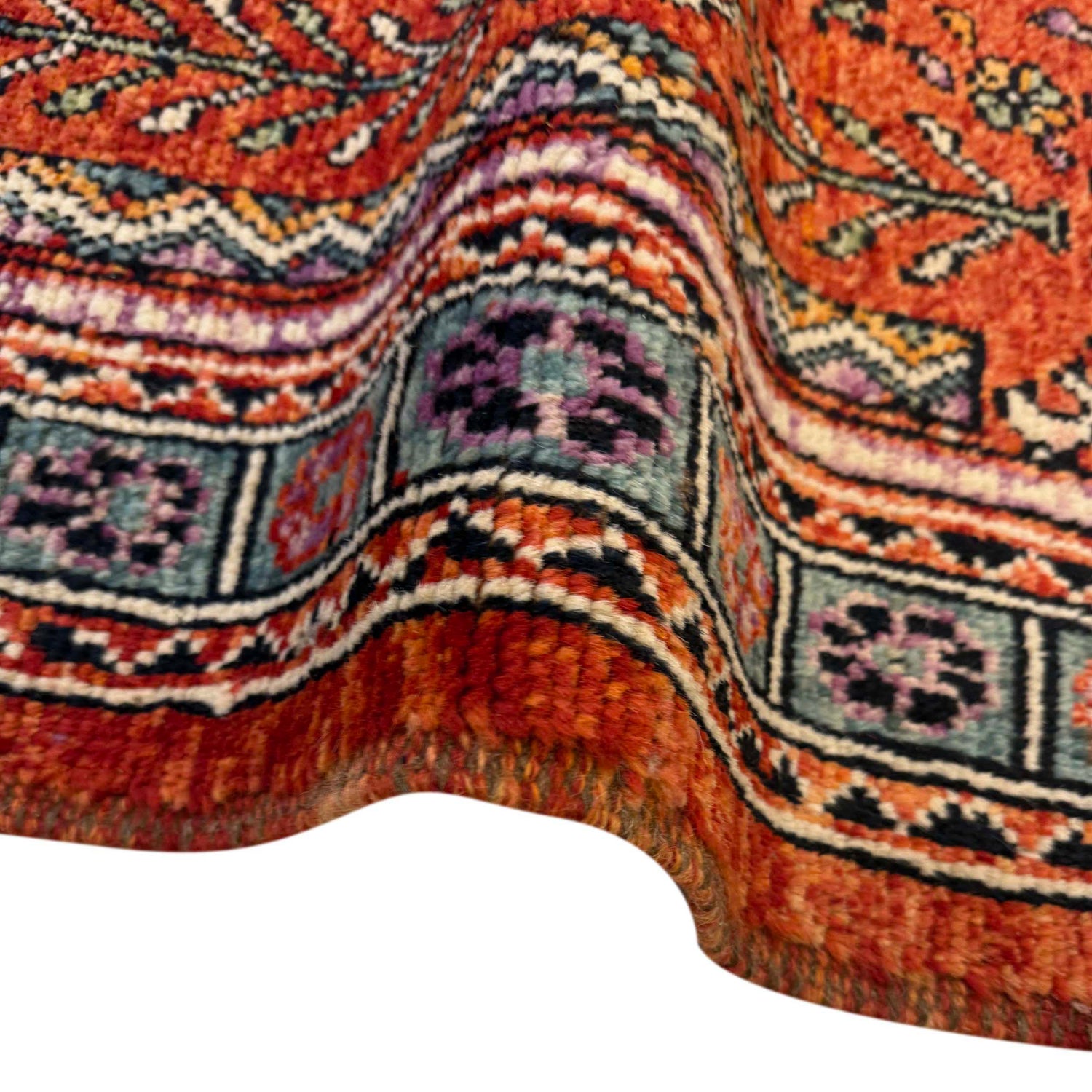 Multi Color Shirazi Rug 5' 9" x 7' 9" (ft) - No. G36512