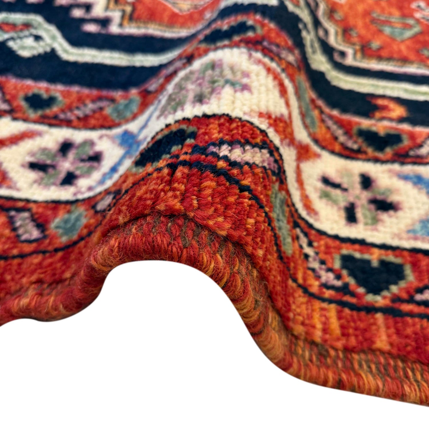 Handmade Sherazi Rug 6' 10" x 9' 9" (ft) - No. G36535