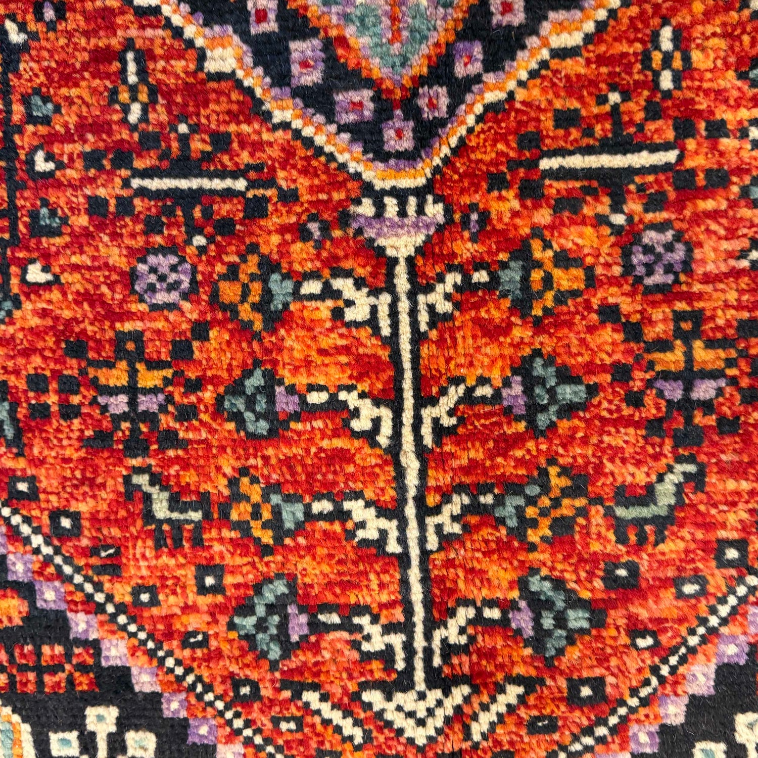Handmade Sherazi Rug 3' 4" x 4' 10" (ft) - No. G36541