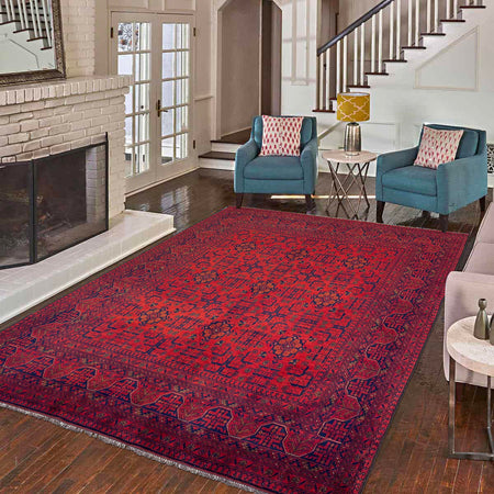 Oriental Khal Mohammadi Rug 6' 10" x 9' 2" (ft) - No. G36546