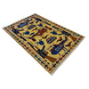 Yellow Color War Rug 3' 10" x 5' 10" (ft) - No. G36548