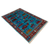 Hand Knotted War Rug 2' 9" x 4' 4" (ft) - No. G36549