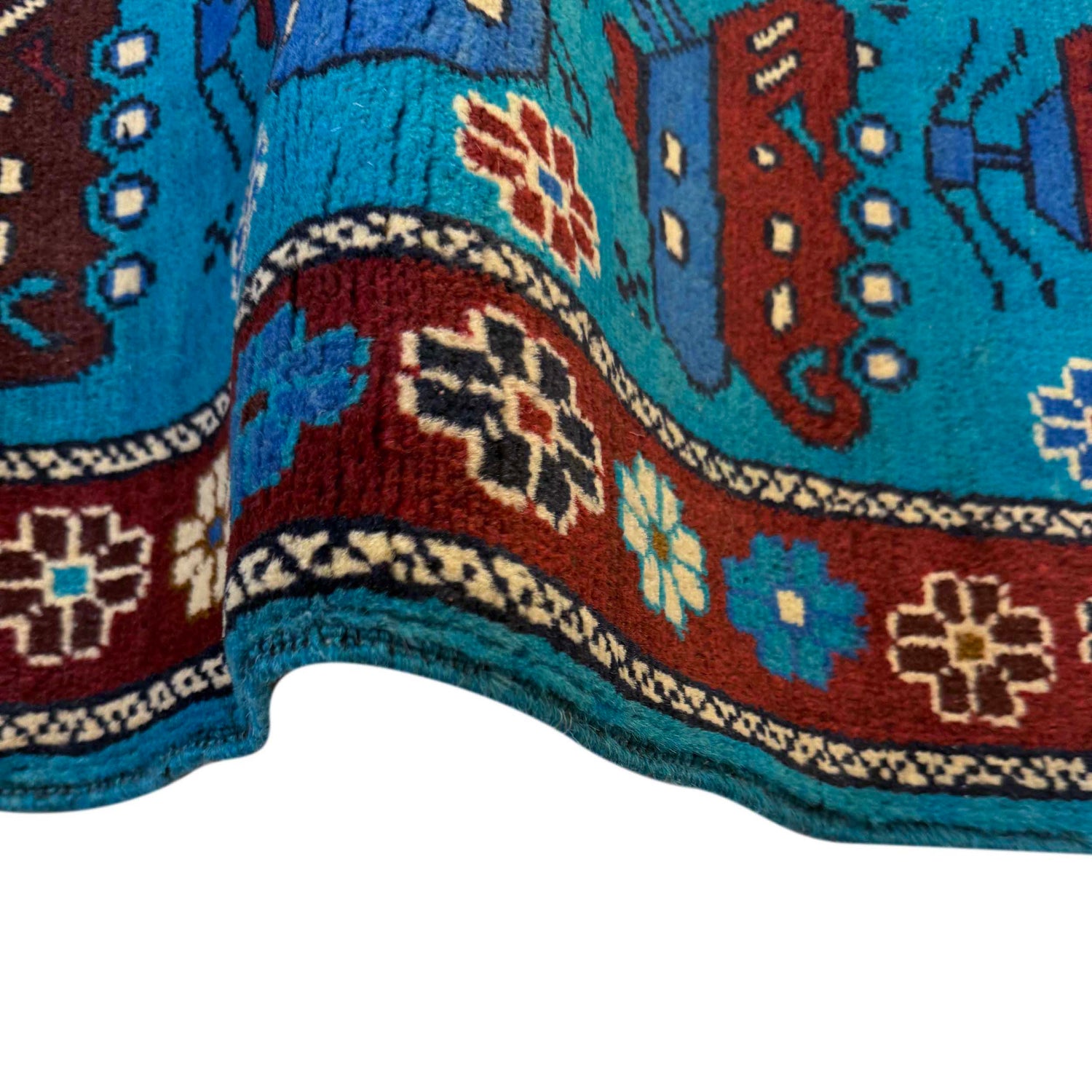 Hand Knotted War Rug 2' 9" x 4' 4" (ft) - No. G36549