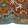 Handmade Vegetable Kilim 4' 0" x 5' 7" (ft) - No. G36625