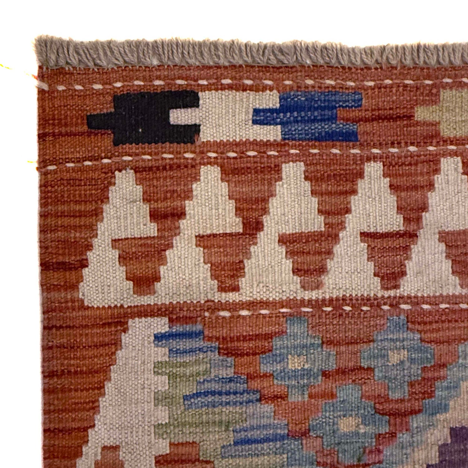 Vegetable Kelim Runner 2' 9" x 9' 9" (ft) - No. G36626