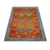 Handmade Vegetable Kilim 4' 3" x 5' 9" (ft) - No. G36629