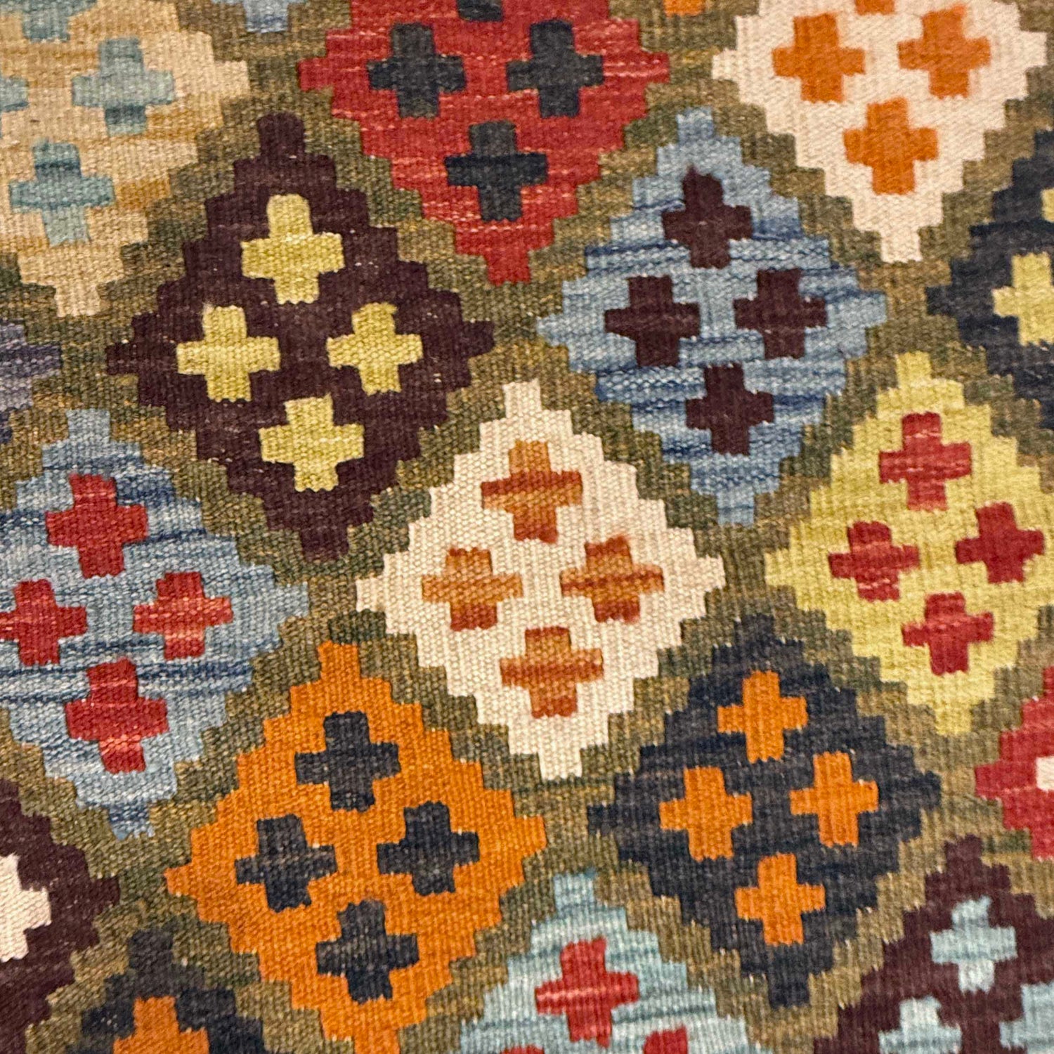 Vegetable Kilim Runner 2' 8" x 9' 10" (ft) - No. G36630