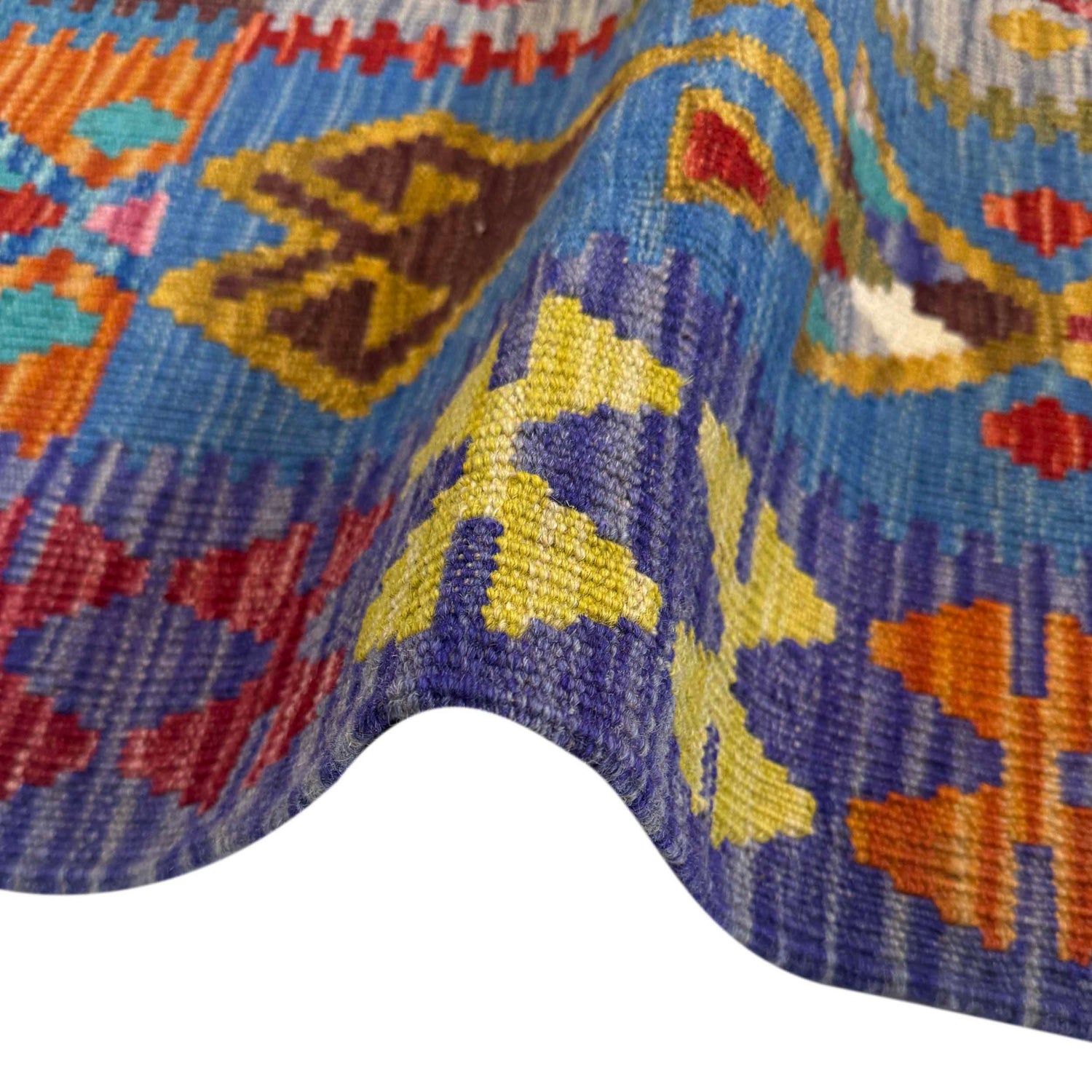 Handmade Vegetable Kelim 3' 4" x 5' 0" (ft) - No. G36633