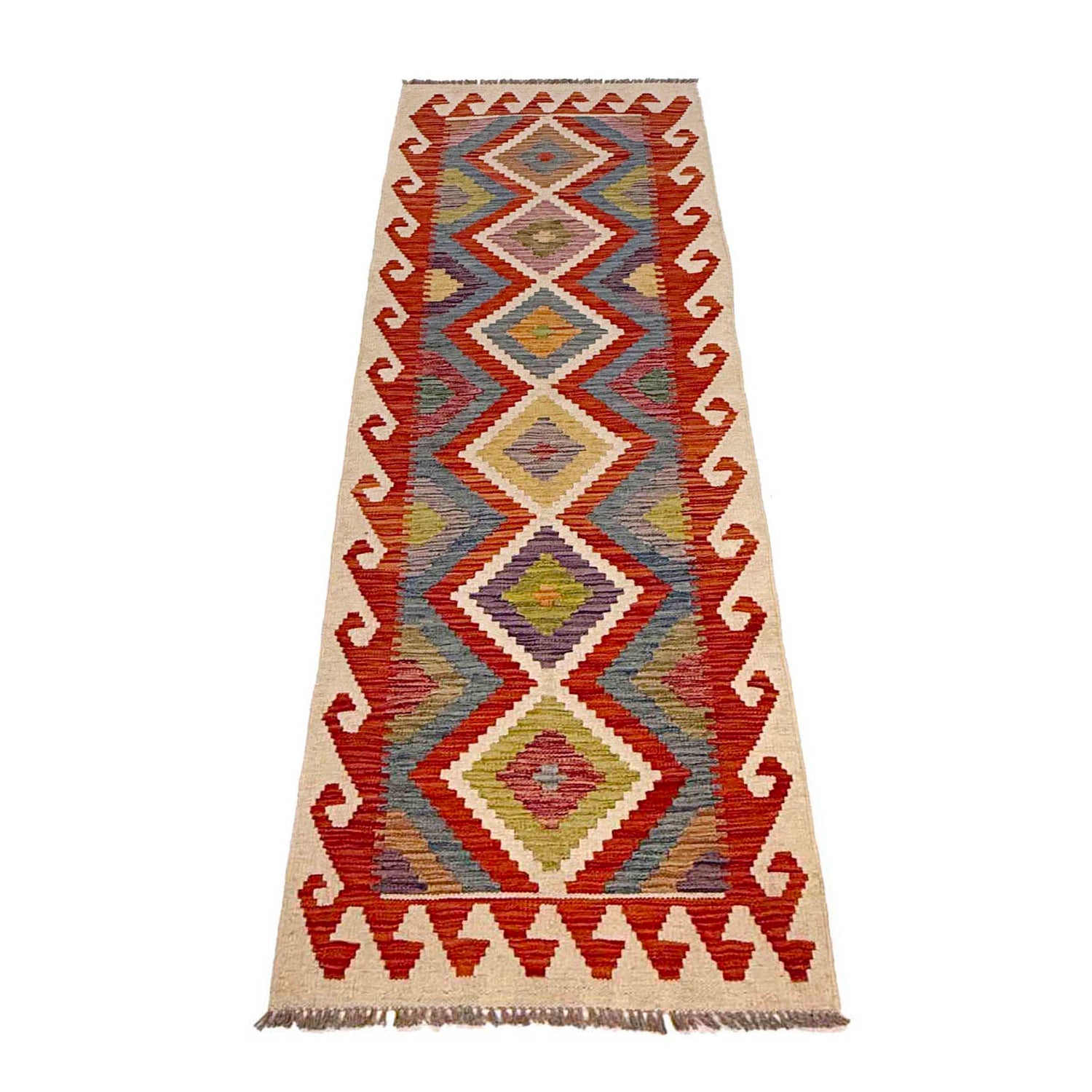 Vegetable Kilim Runner 2' 1" x 6' 0" (ft)- No. G36636