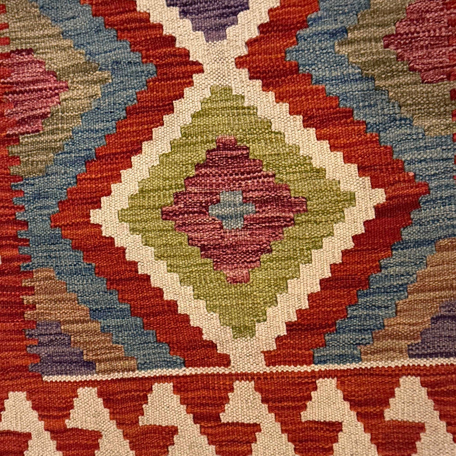 Vegetable Kilim Runner 2' 1" x 6' 0" (ft)- No. G36636