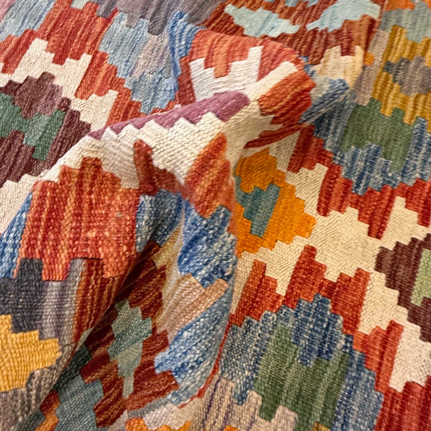 Vegetable Kelim Runner 2' 9" x 9' 5" (ft) - No. G36643