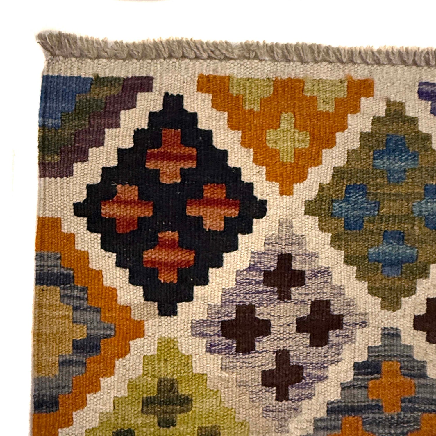 Handmade Vegetable Kilim 3' 3" x 4' 10" (ft) - No. G36647