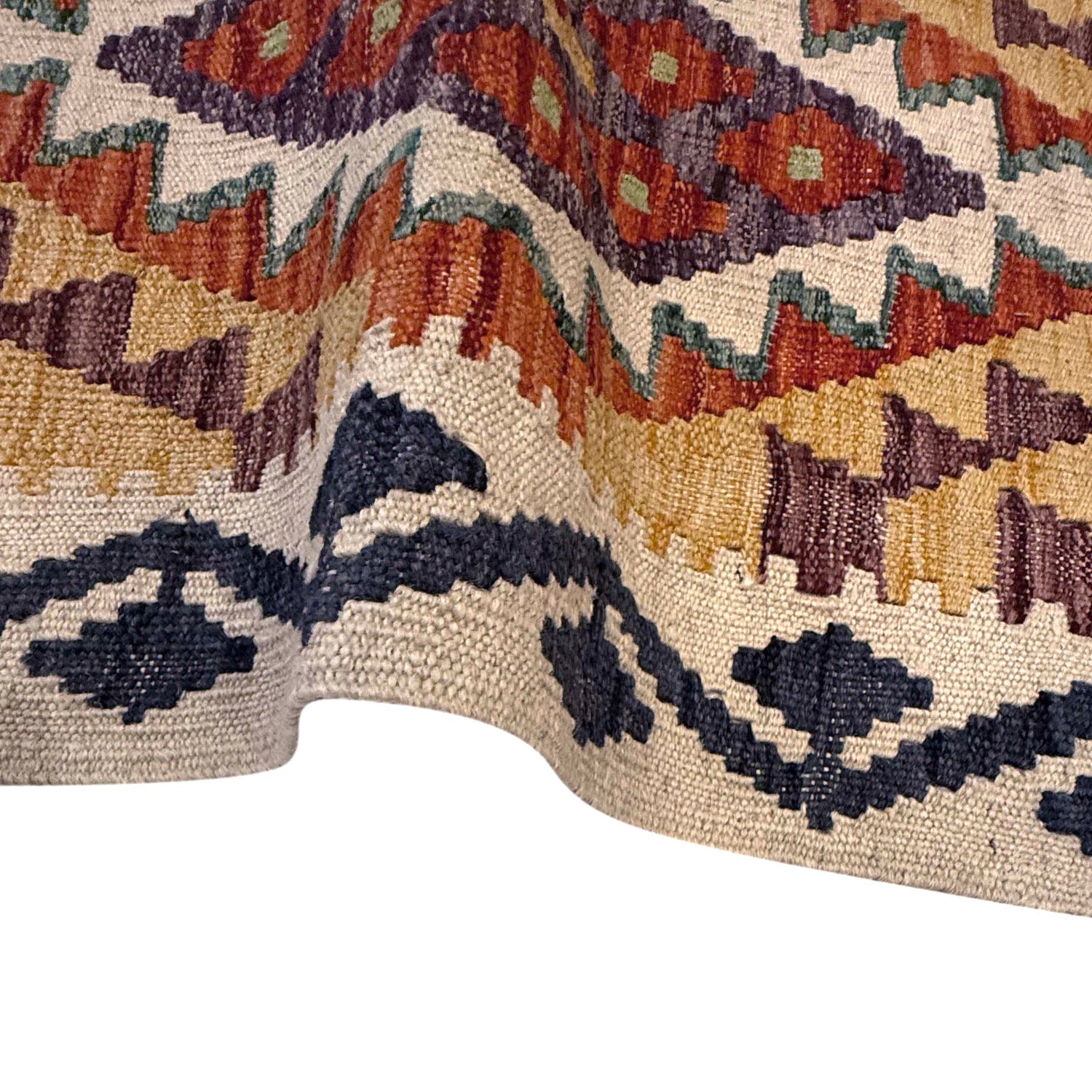 Vegetable Kelim Runner 1' 11" x 5' 11" (ft)- No. G36648