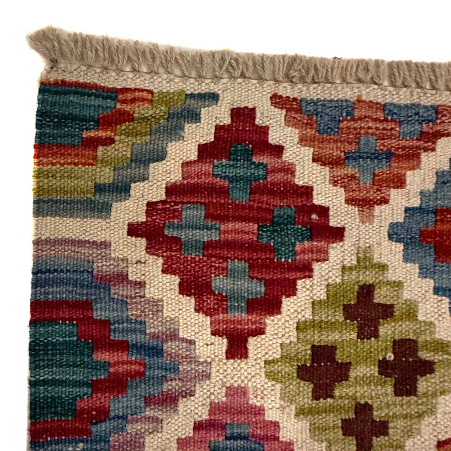 Handmade Vegetable Kelim 3' 4" x 5' 0" (ft) - No. G36657