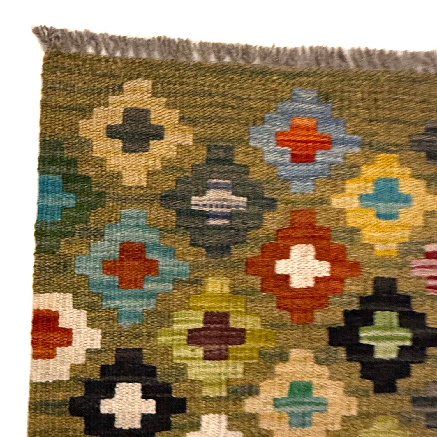 Handmade Vegetable Kilim 4' 3" x 6' 0" (ft) - No. G36658