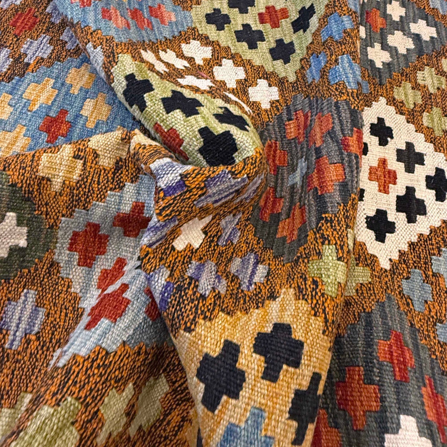 Vegetable Kilim Runner 2' 8" x 9' 10" (ft) - No. G36660