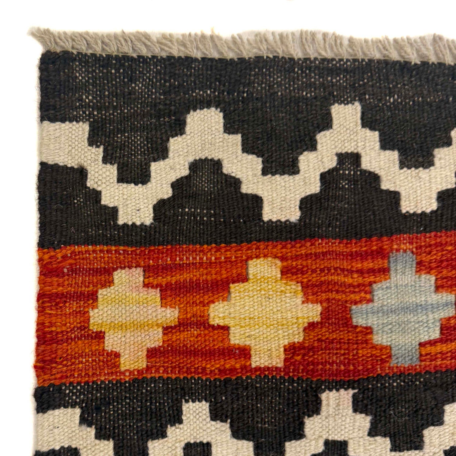 Handmade Vegetable Kelim 4' 9" x 6' 7" (ft) - No. G36663