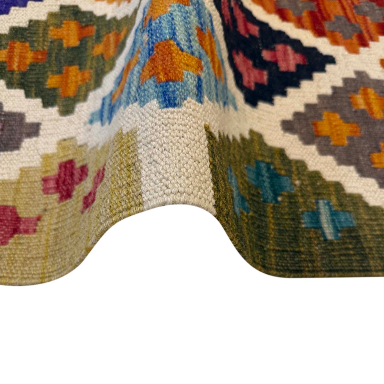 Vegetable Kelim Runner 2' 6" x 9' 4" (ft) - No. G36665