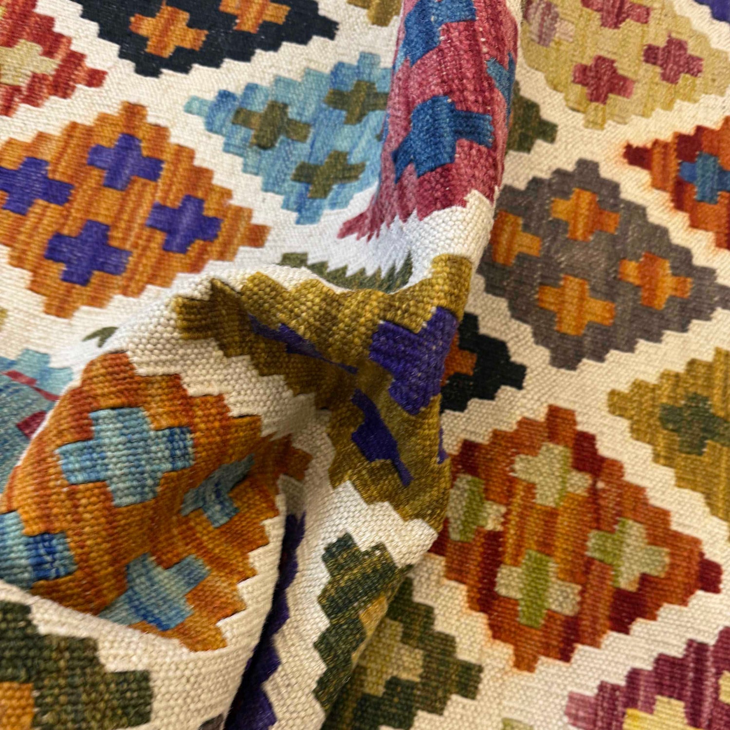 Vegetable Kelim Runner 2' 6" x 9' 4" (ft) - No. G36665