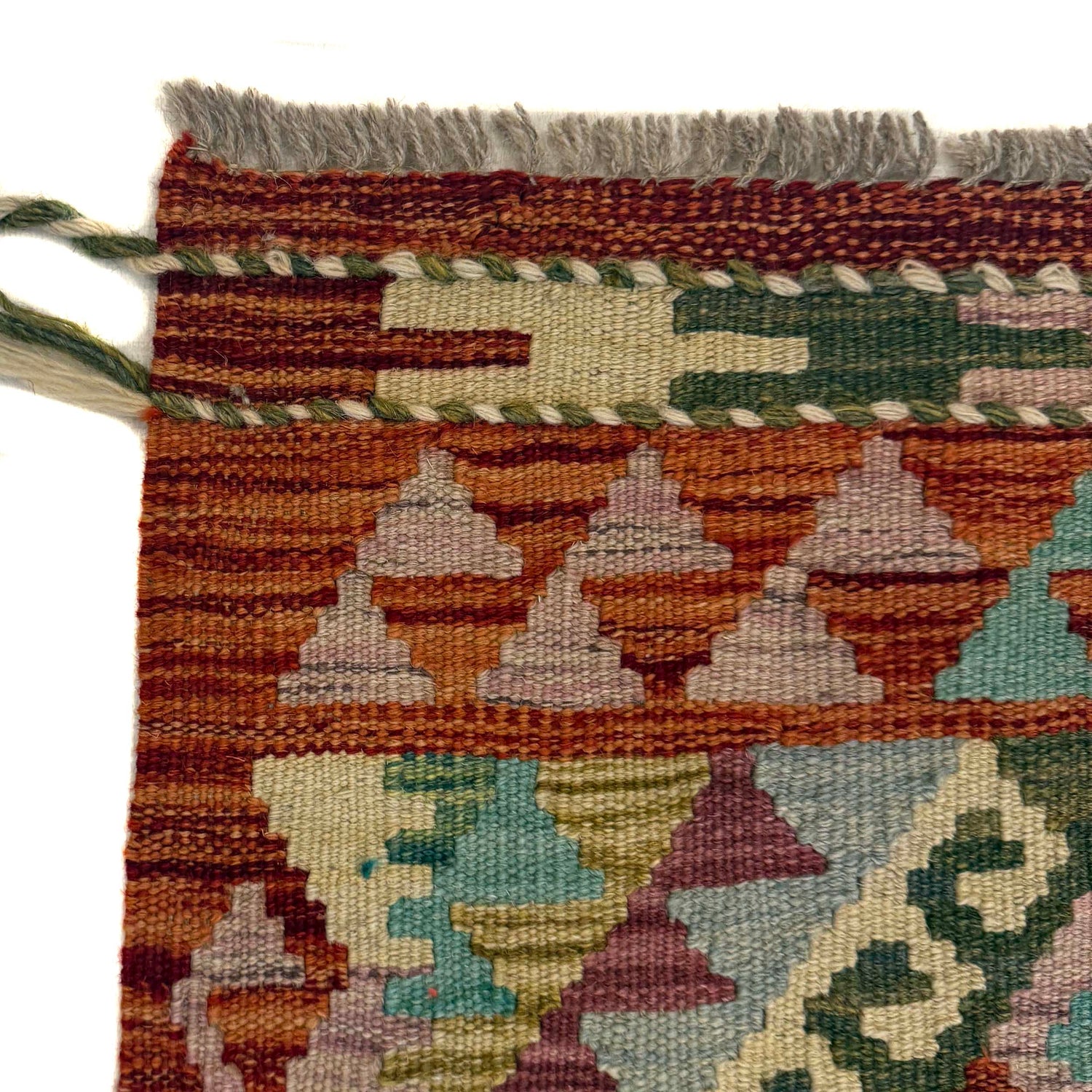 Handmade Vegetable Kilim 2' 7" x 4' 0" (ft) - No. G36666