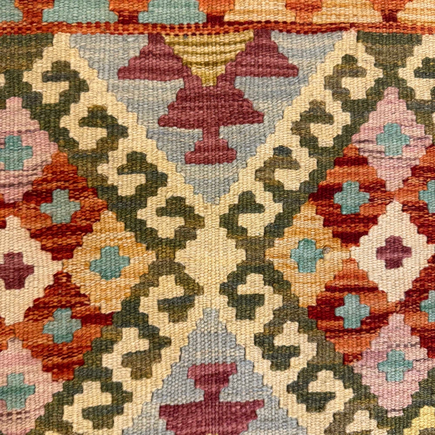 Handmade Vegetable Kilim 2' 7" x 4' 0" (ft) - No. G36666