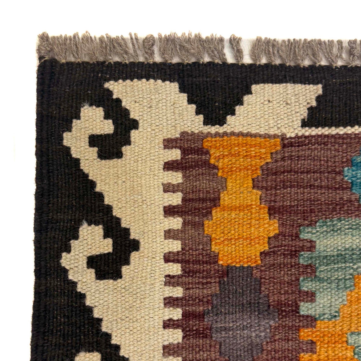 Handmade Vegetable Kelim 2' 7" x 4' 2" (ft) - No. G36667