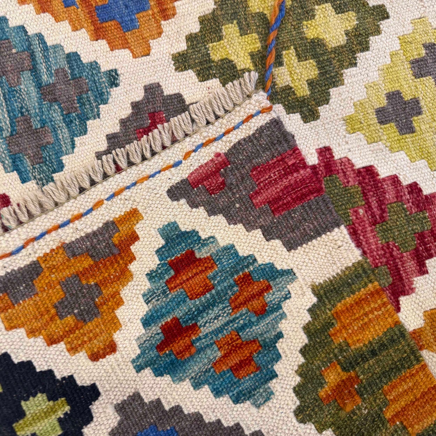 Vegetable Kilim Runner 2' 8" x 9' 7" (ft) - No. G36669