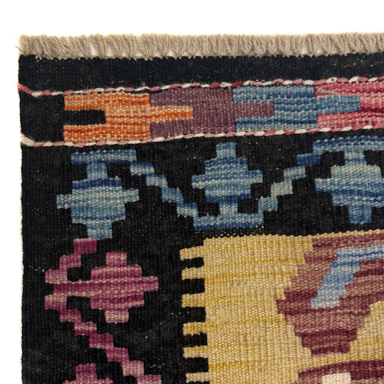 Vegetable Kelim Runner 2' 8" x 9' 11" (ft) - No. G36670