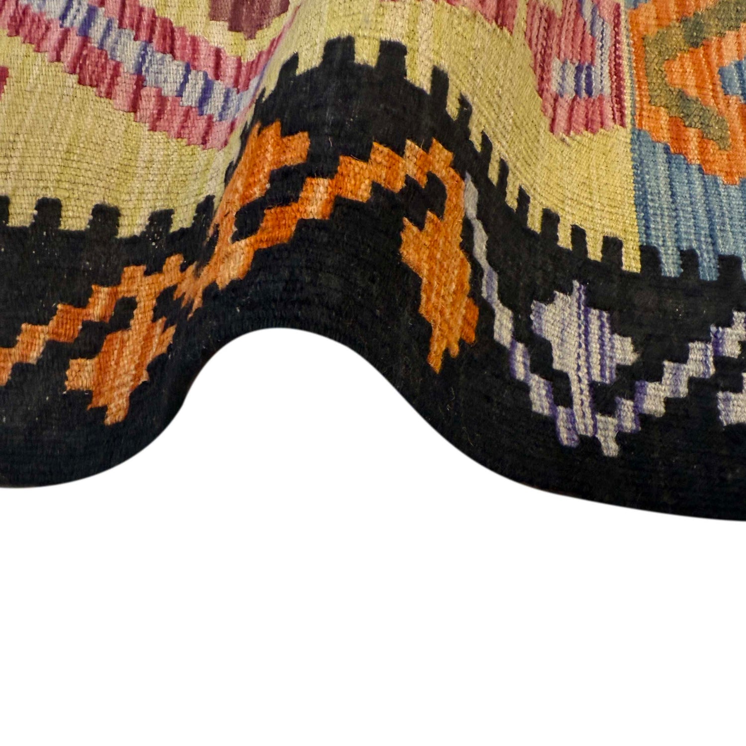 Vegetable Kelim Runner 2' 8" x 9' 11" (ft) - No. G36670