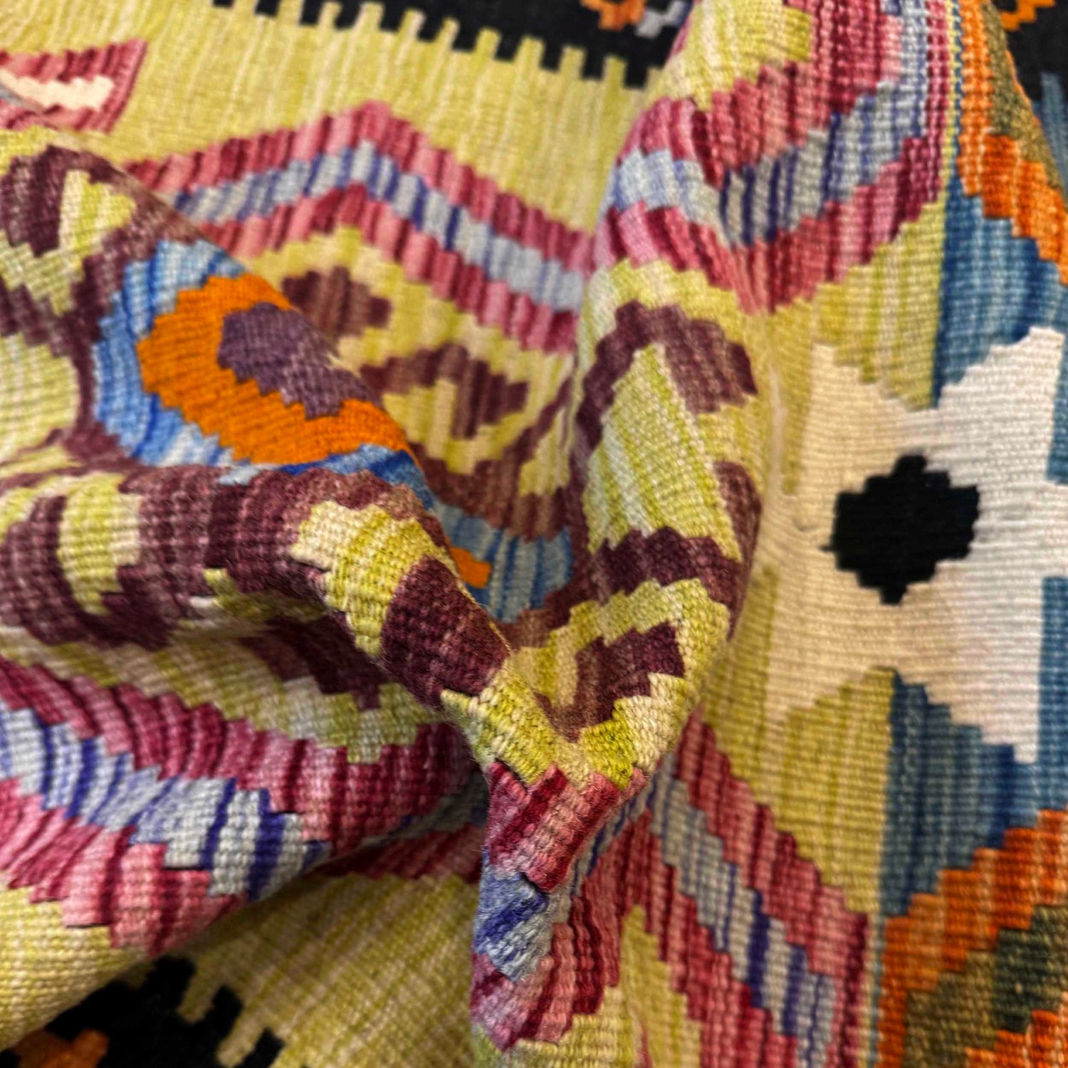 Vegetable Kelim Runner 2' 8" x 9' 11" (ft) - No. G36670