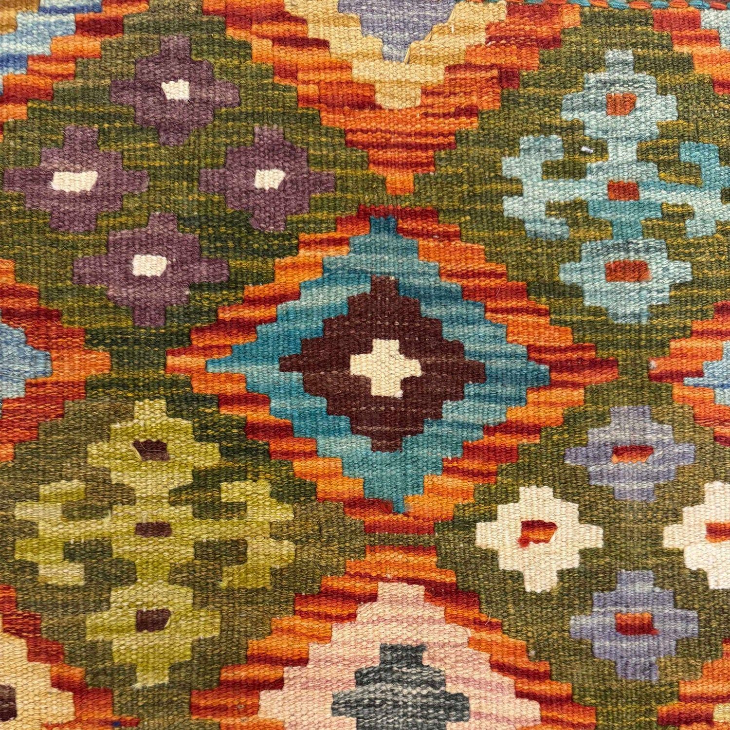 Vegetable Kilim Runner 2' 6" x 6' 8" (ft)- No. G36679