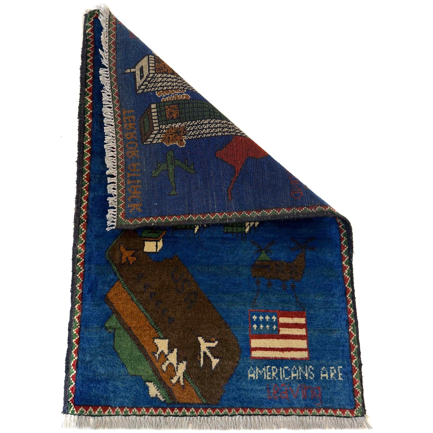 Handmade War Rug 2' 0" x 3' 0" (ft) - No. G36686