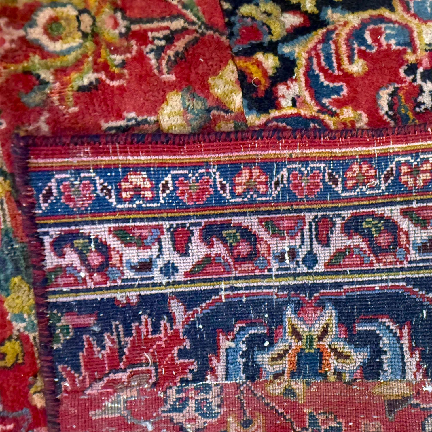 Vintage Patchwork Rug 5' 0" x 7' 10" (ft) - No. G36688