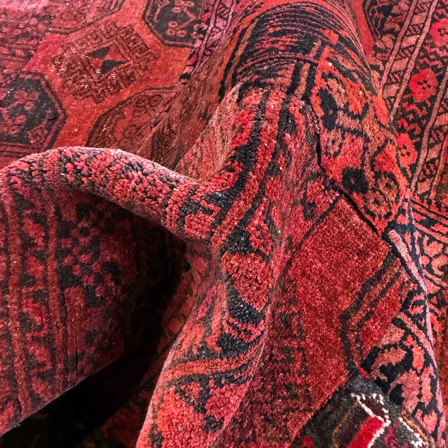 Traditional Handmade Patchwork Rug 4' 1" x 5' 11" (ft) - No. G36689