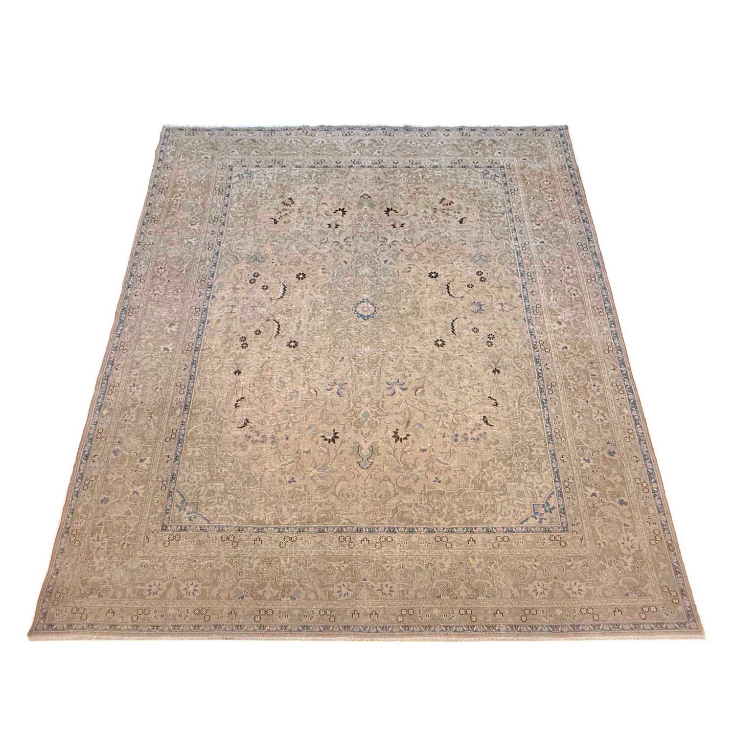 Floral Design Rug 9' 7" x 12' 6" (ft) - No. G36693