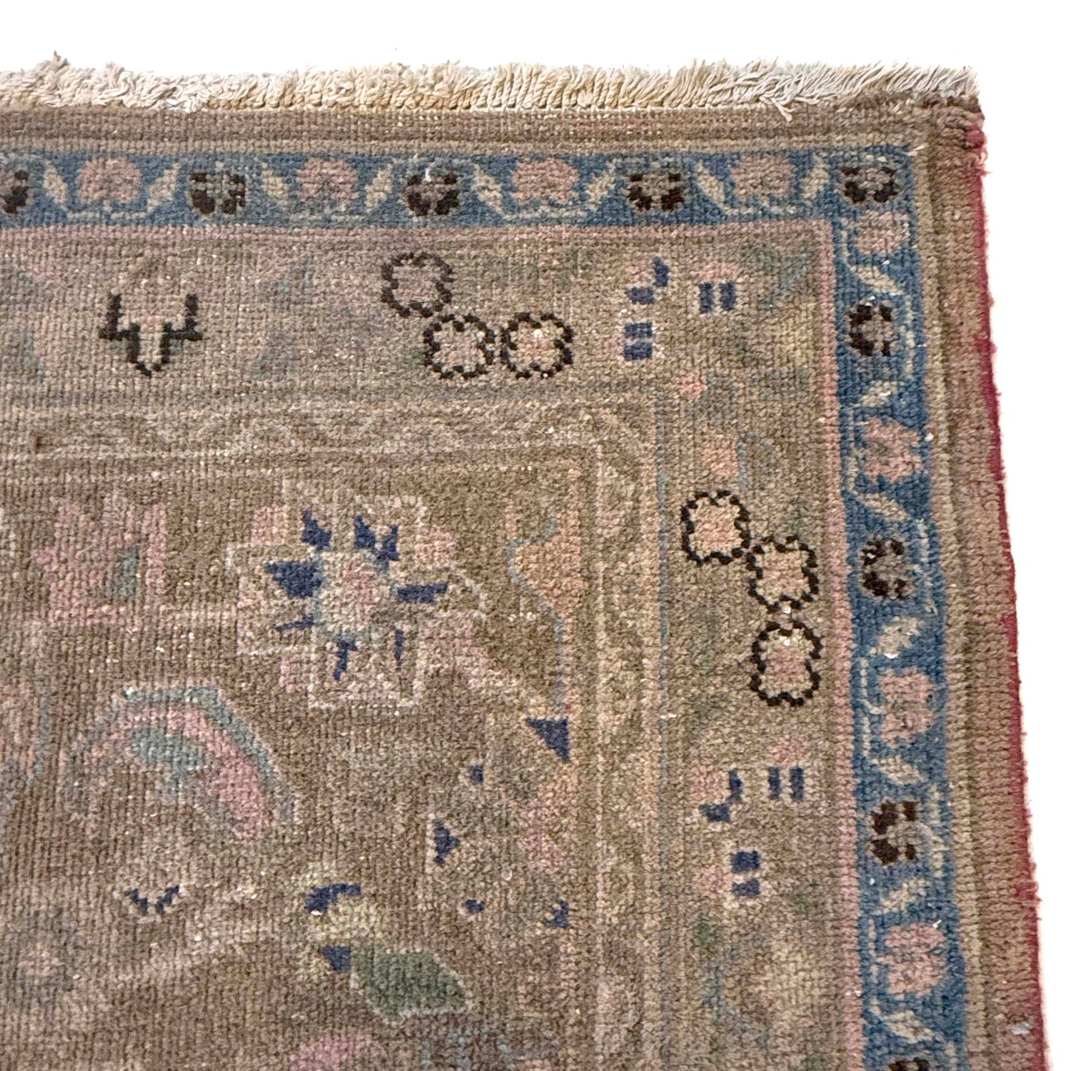 Floral Design Rug 9' 7" x 12' 6" (ft) - No. G36693