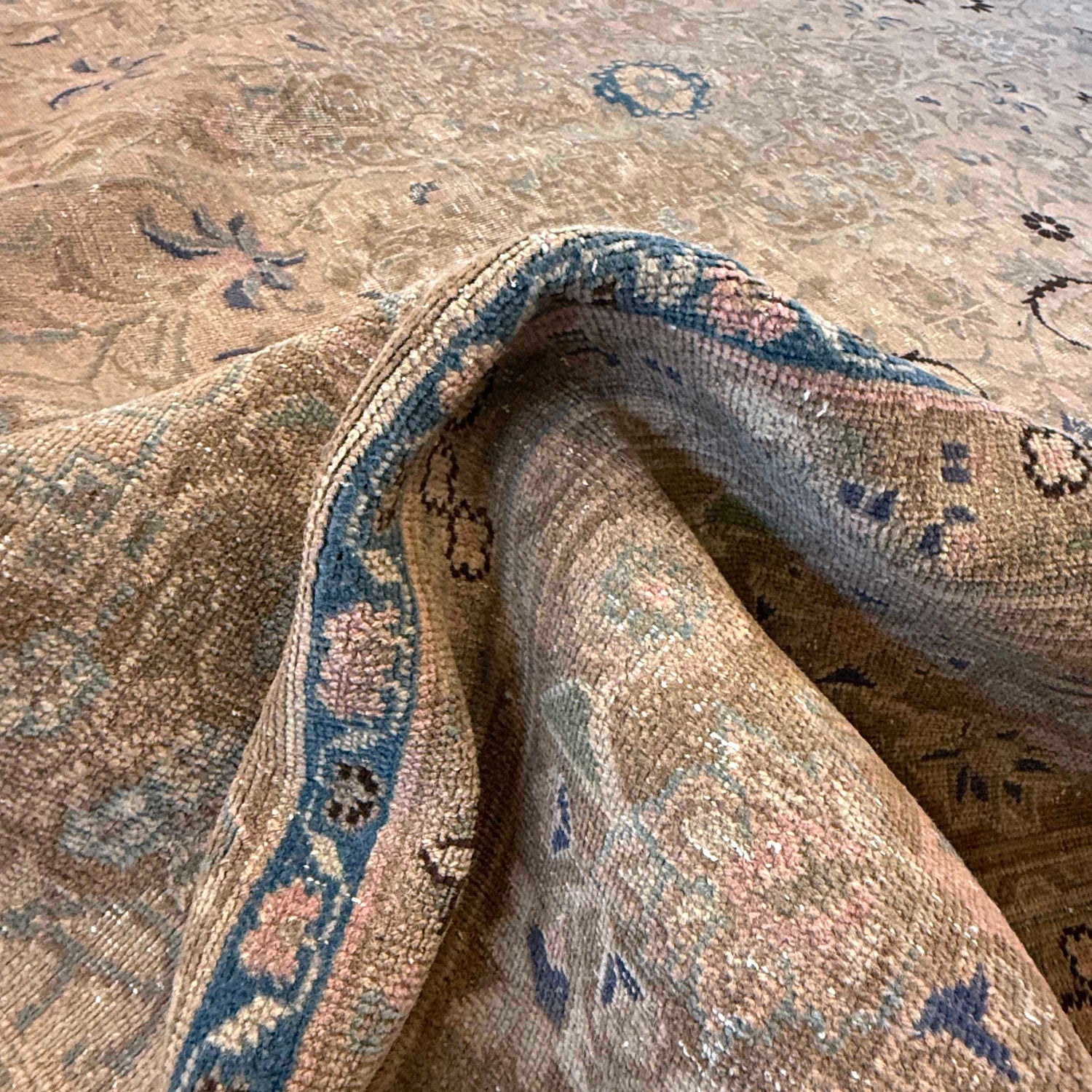 Floral Design Rug 9' 7" x 12' 6" (ft) - No. G36693