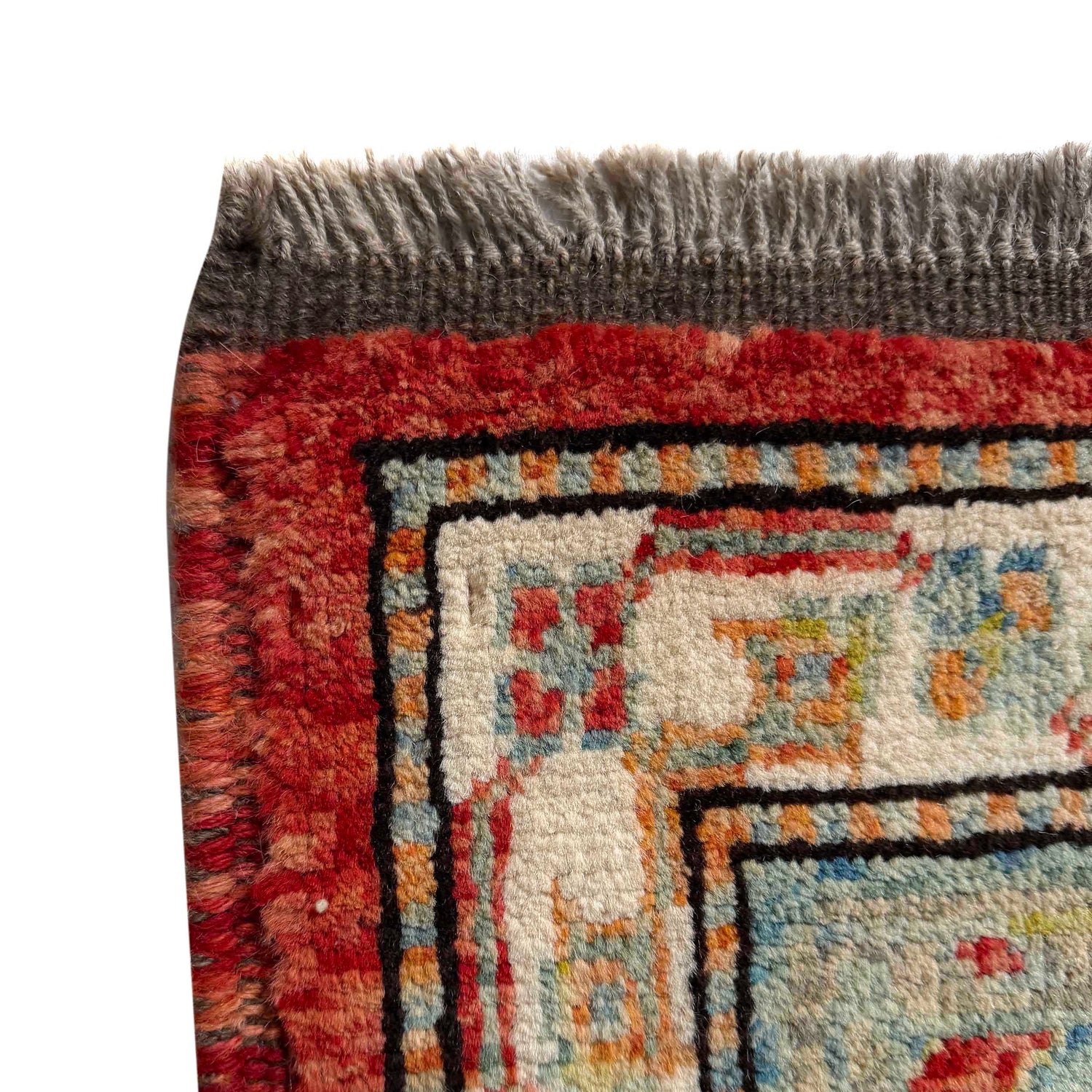 Hand Made Persian Design Heriz Carpet 6' 9" x 9' 7" (ft) - No. G37287