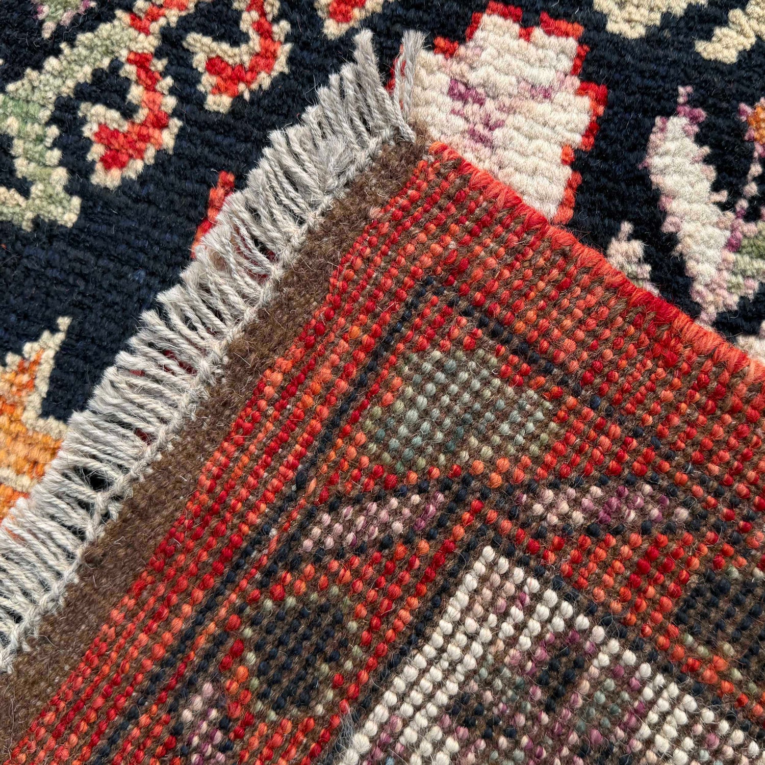 Handmade Sherazi Rug 6' 7" x 9' 7" (ft) - No. G37288