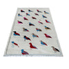 Handmade Embroidery Kilim 3' 3" x 5' 9" (ft) - No. G37358