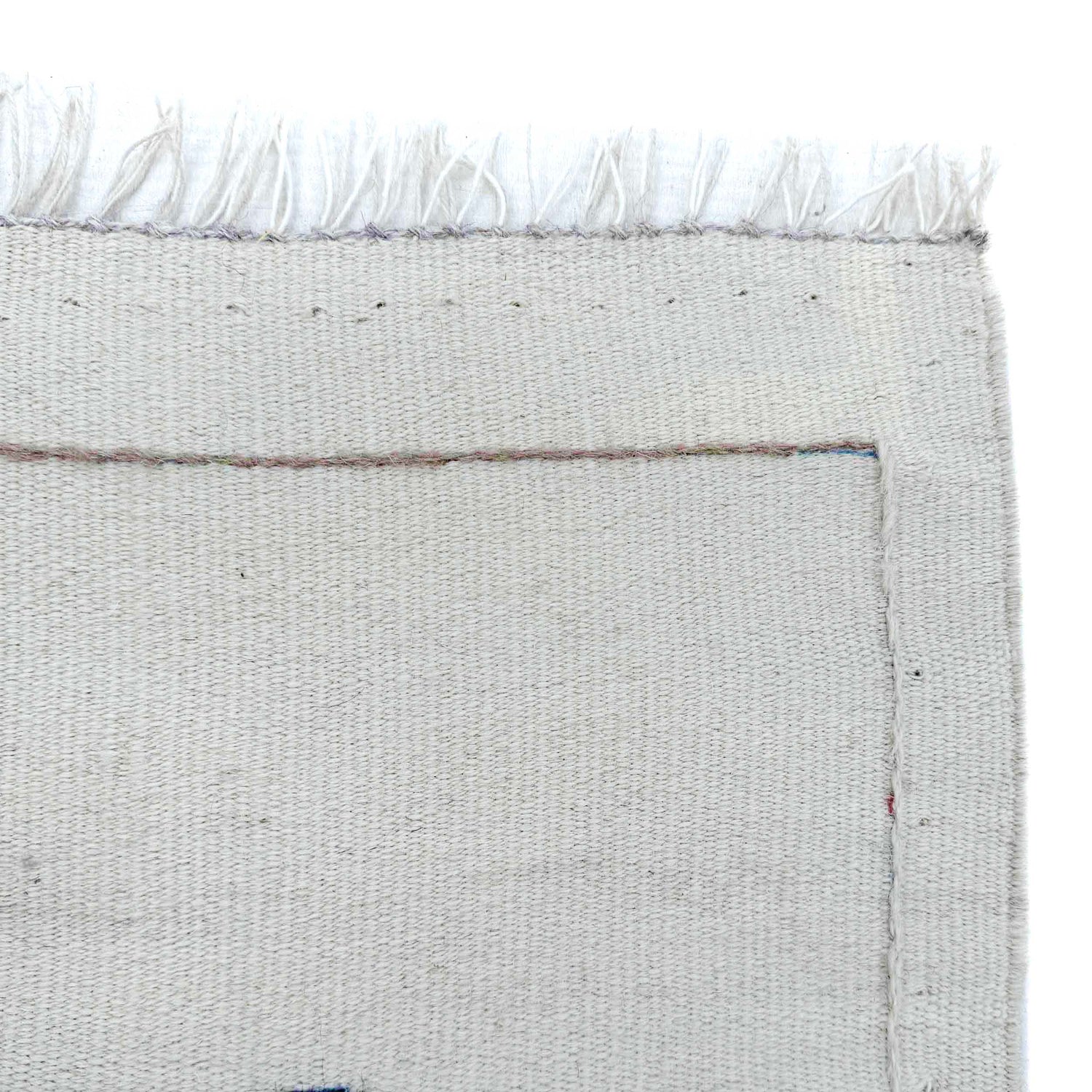 Handmade Embroidery Kilim 3' 3" x 5' 9" (ft) - No. G37358