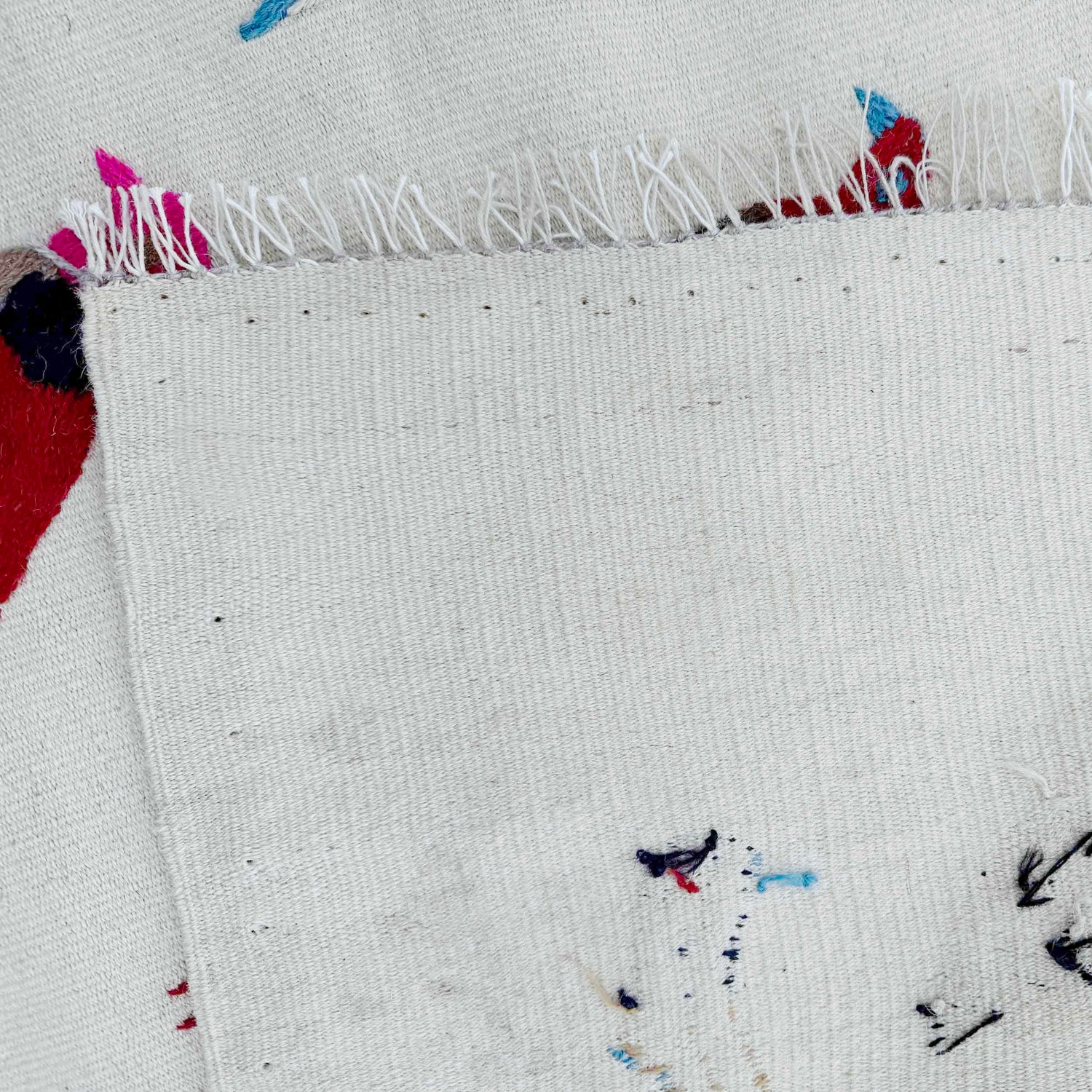 Handmade Embroidery Kilim 3' 3" x 5' 9" (ft) - No. G37358
