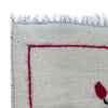Hand Knotted Embroidery Kilim 3' 10" x 6' 4" (ft) - No. G37359