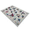 Pakistani Embroidery Kelim 3' 9" x 6' 4" (ft) - No. G37360