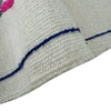 Pakistani Embroidery Kelim 3' 9" x 6' 4" (ft) - No. G37360